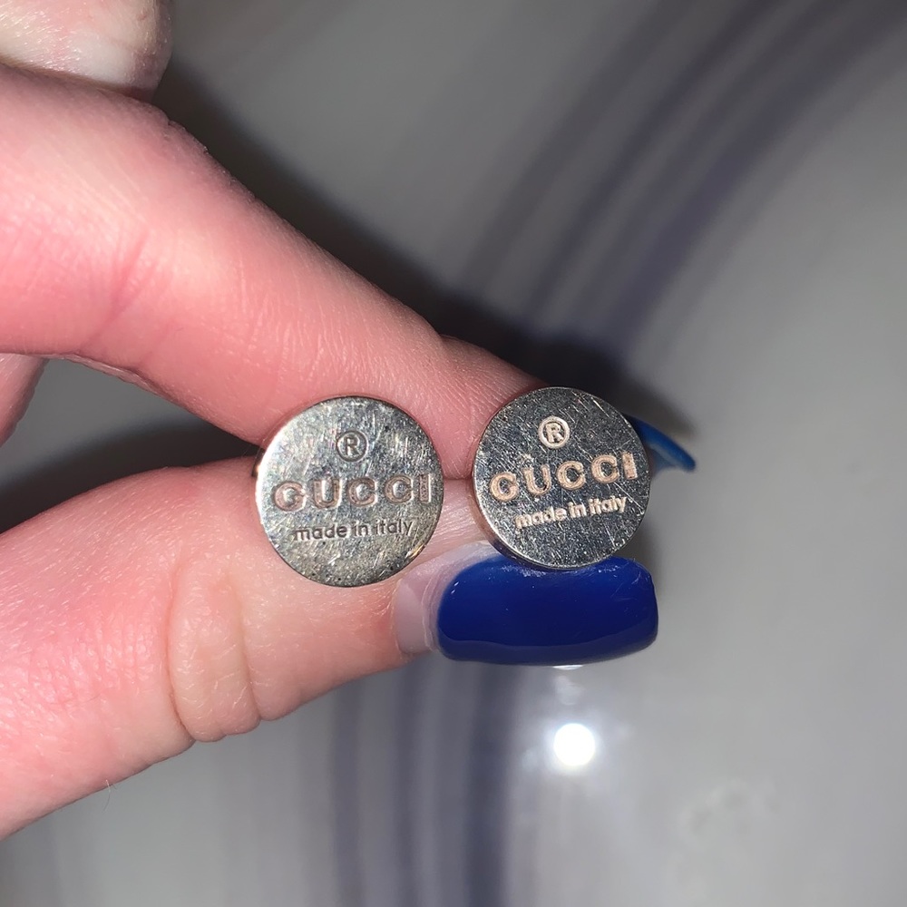 Silver Gucci Earrings
